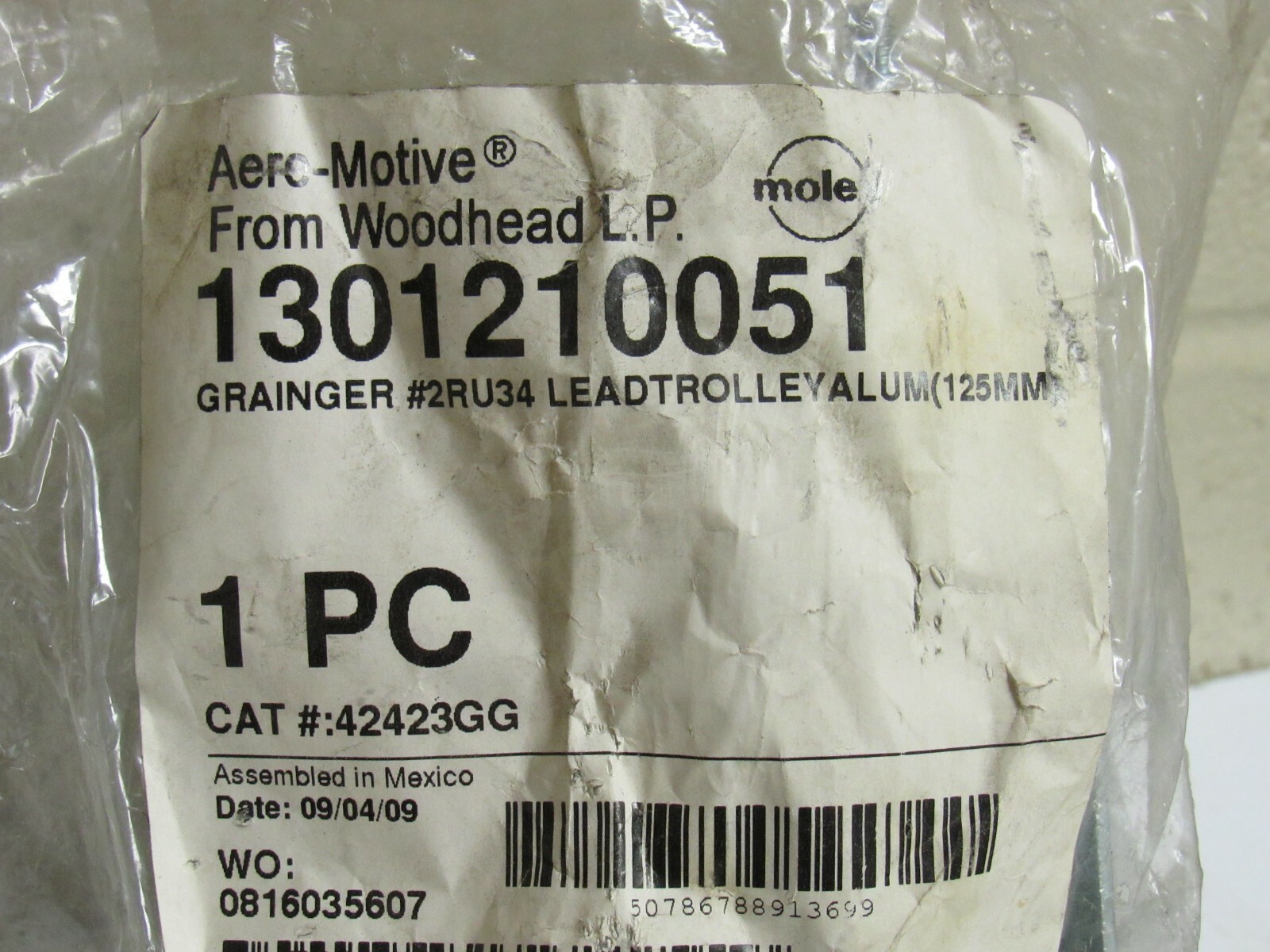 NEW AERO-MOTIVE FESTOON CABLE CARRIER 1301210051 2RU34 42423GG