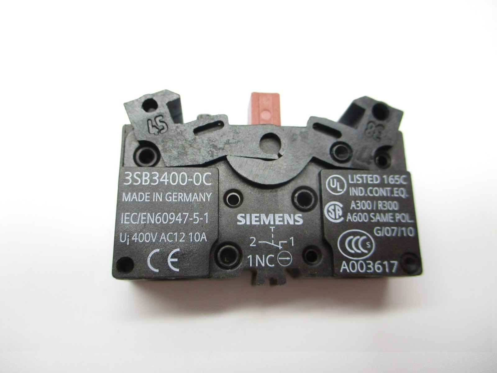 SIEMENS 3SB3400-0C CONTACT BLOCK LOT OF 11 NSNP