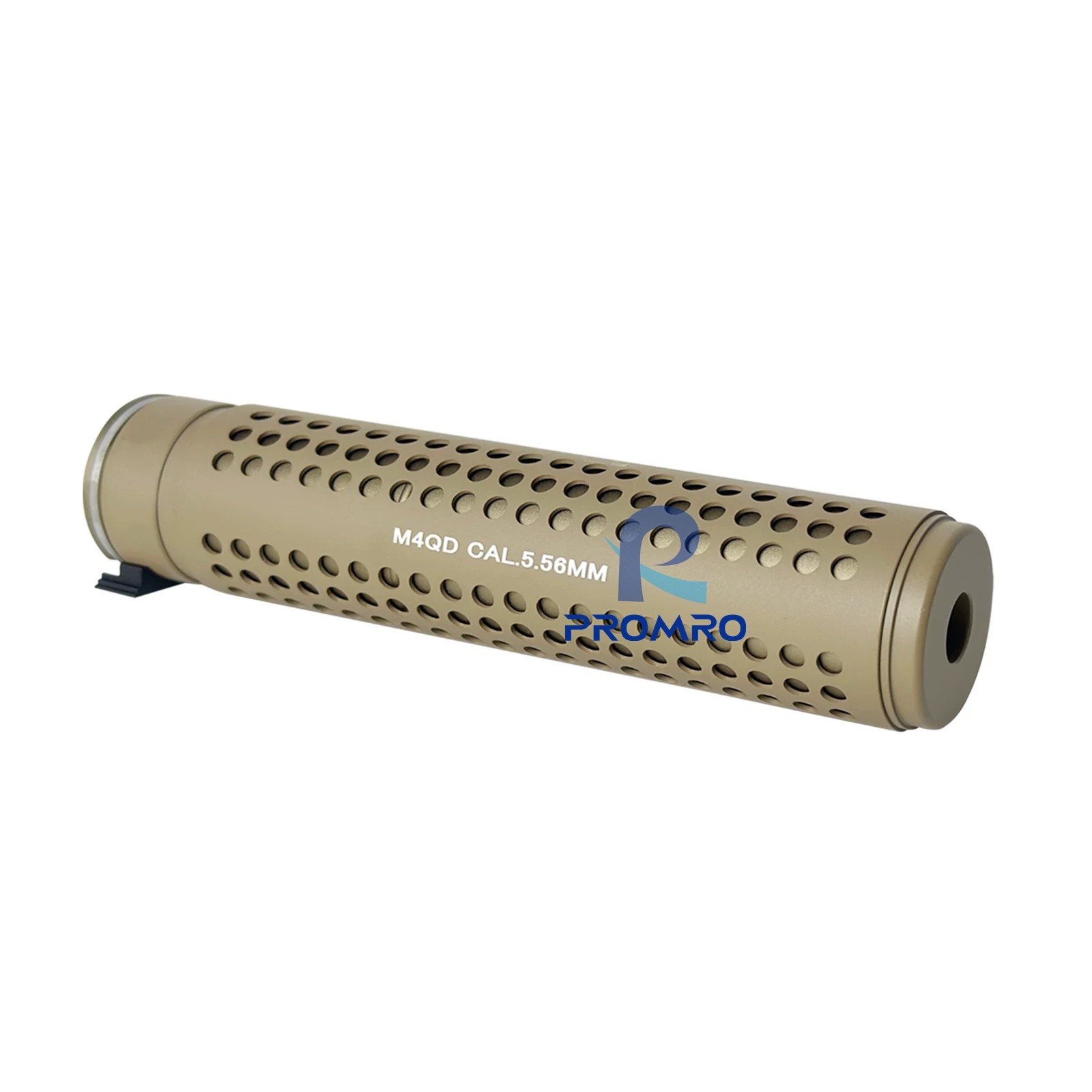 KAC/QD Metal Suppressor, 14mm CCW, Inert Decor Part for Jinming Model, Black/FDE