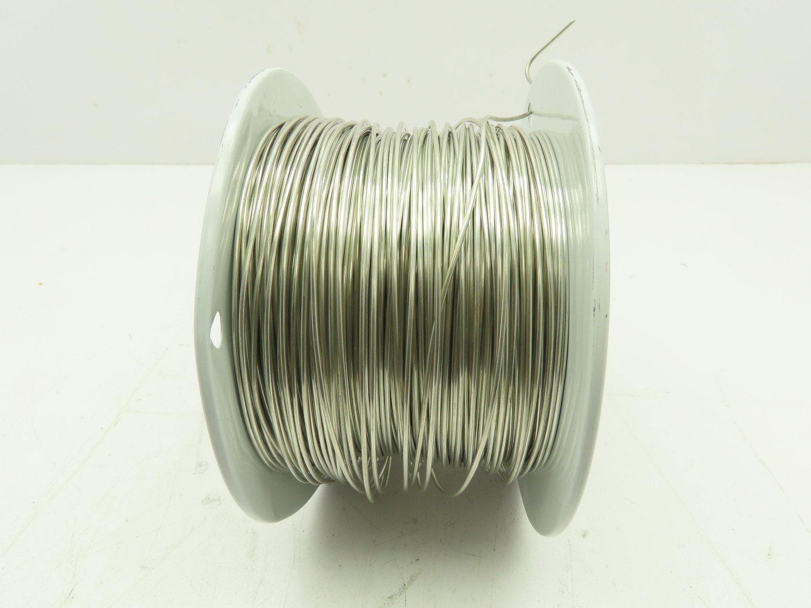 Industrial Electric 14 Ga Solid Uninsulated Tinned Coper Wire Partial 1000′ Roll