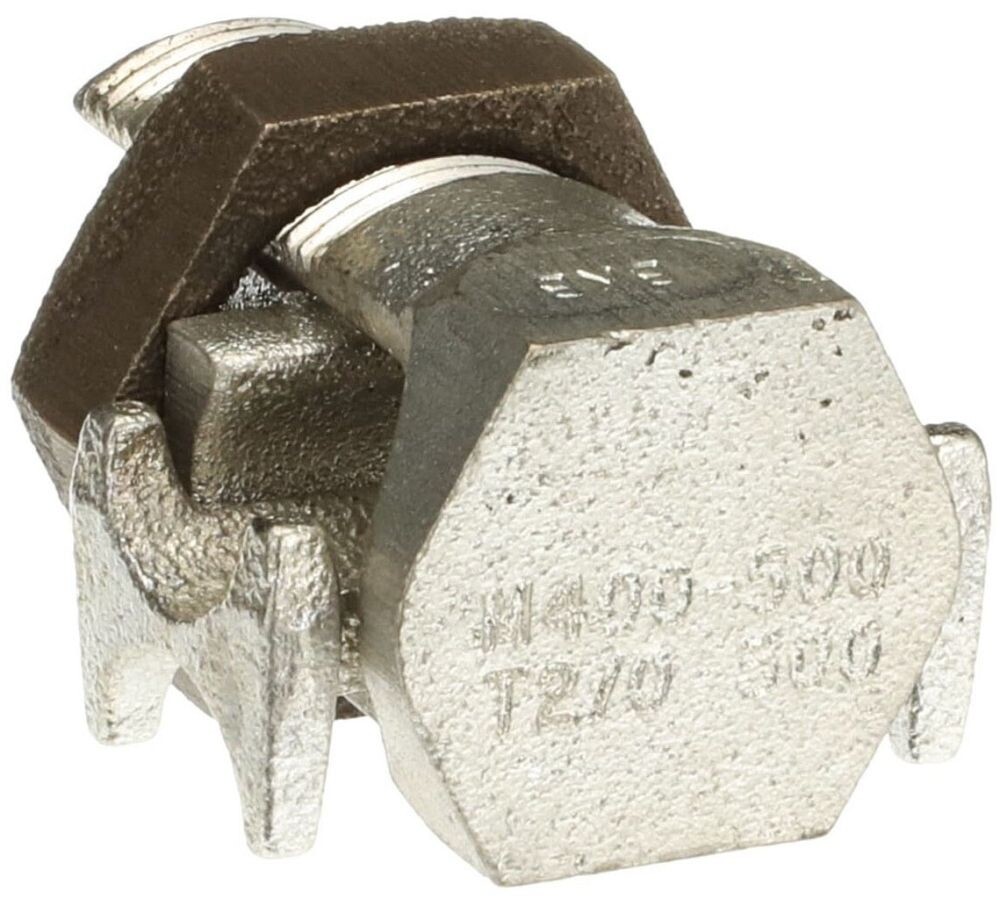 Blackburn 500HPS, 500/397.5 KCMIL, Tin Plated Copper Split-Bolt Connector, 1 pc