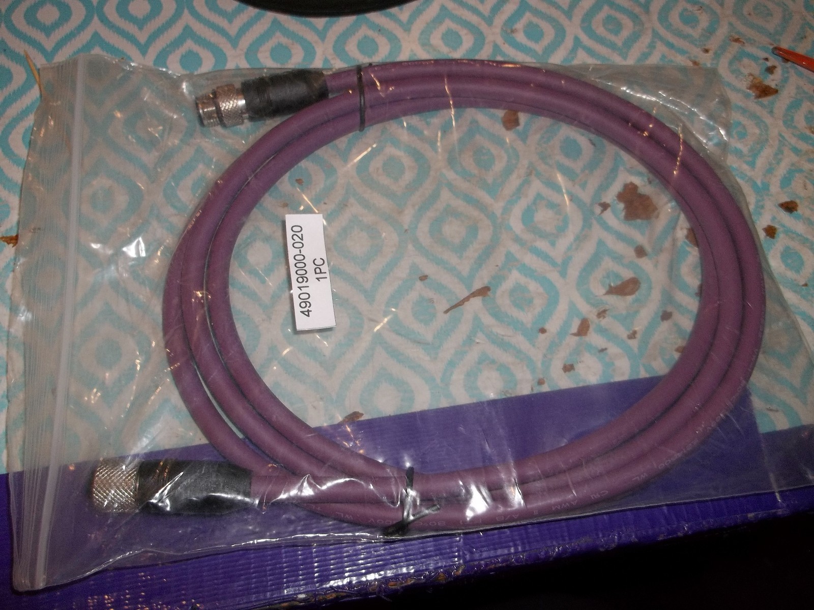 AWM 20233 VW-1 300V E214500 WL A/B FT1 +LF+ 49019000-020 SENSOR CABLE 4 PIN(QQ5)