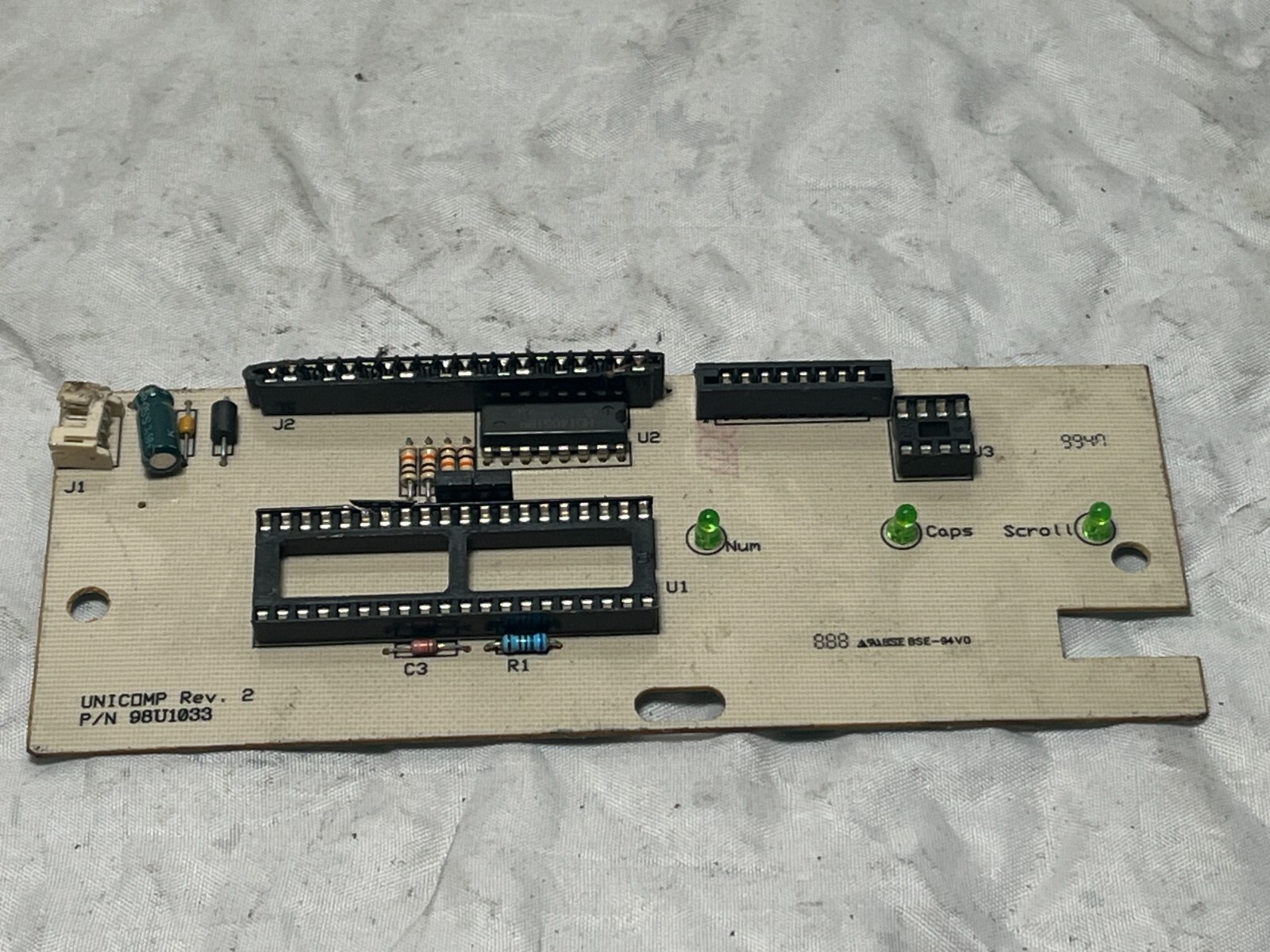 Unicomp rev. 2 98U1033 Circuit Board