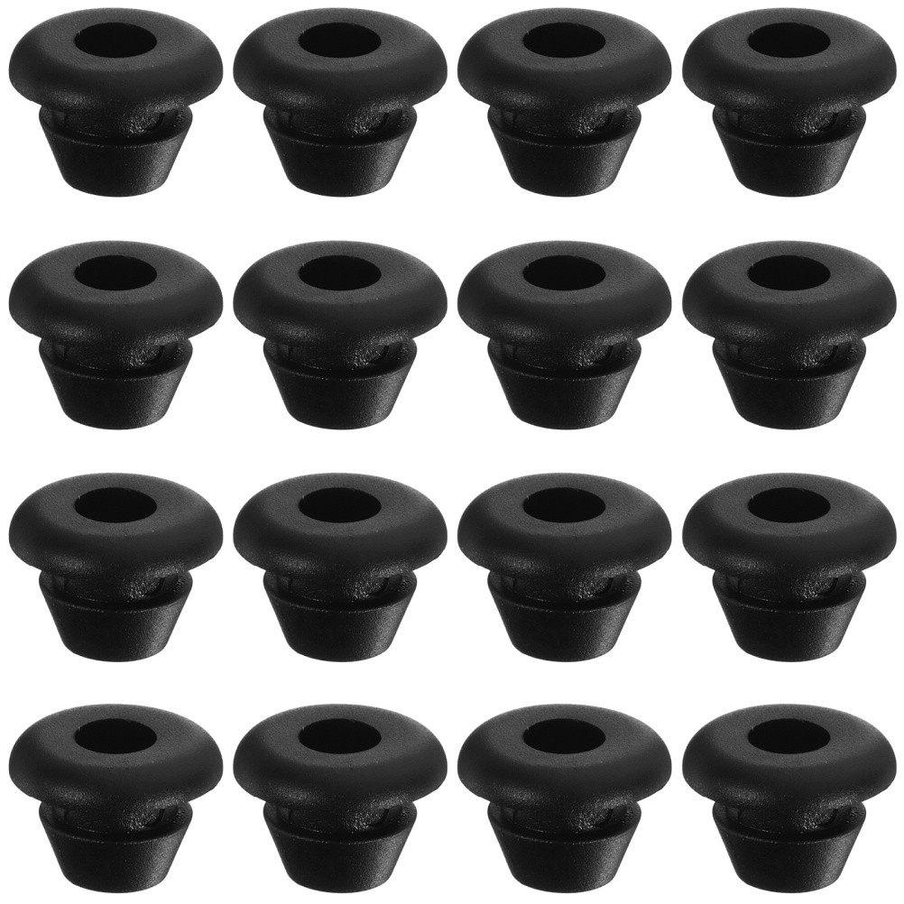 200 Pcs Round Hole Plugs Rubber Gasket Automotive Wiring Electrical Grommet
