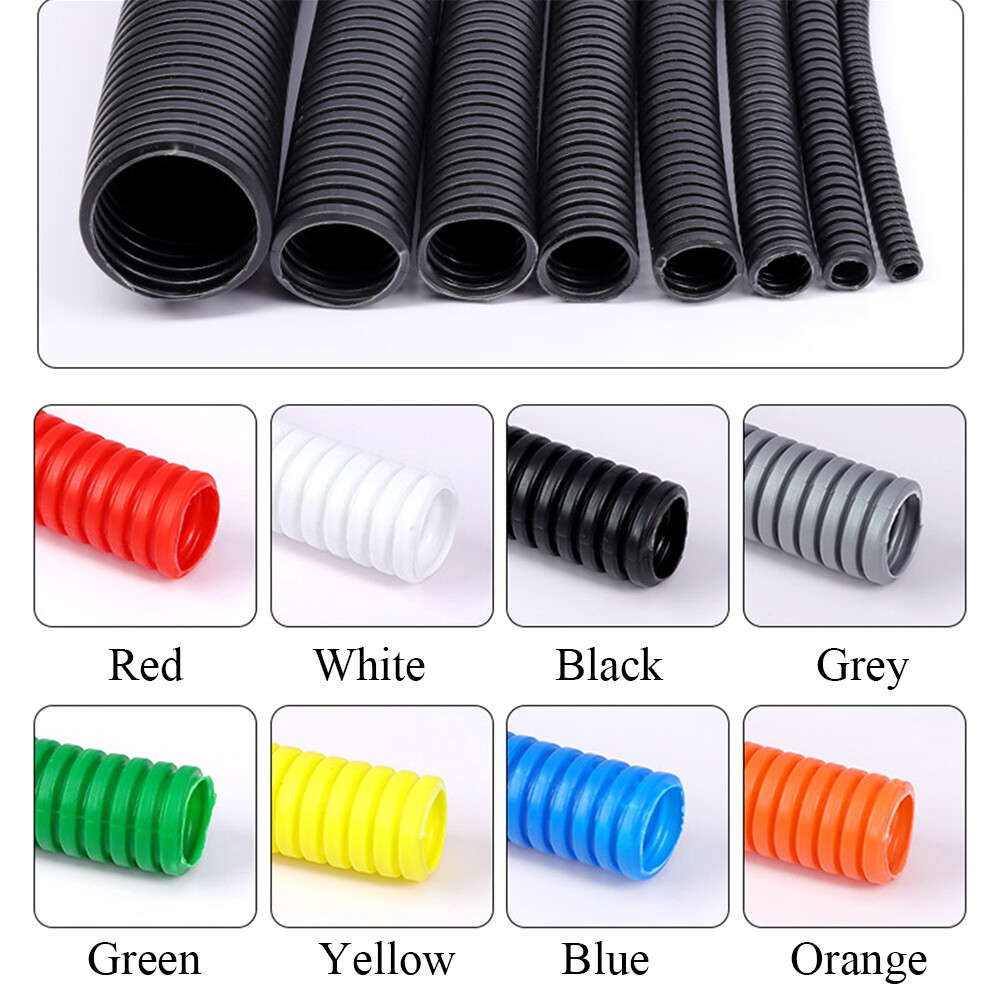 Conduit Spilt & Non Split Cable Tidy Flexible Tube Convoluted Protection Tubing