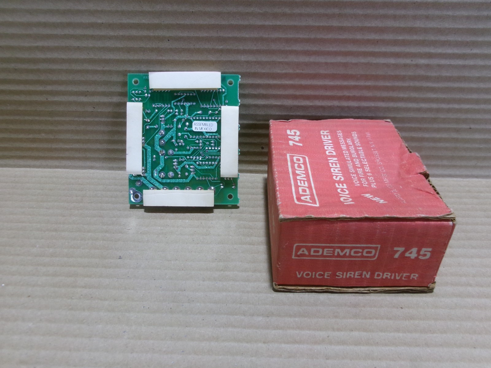 Ademco 745 Voice Siren Driver AK