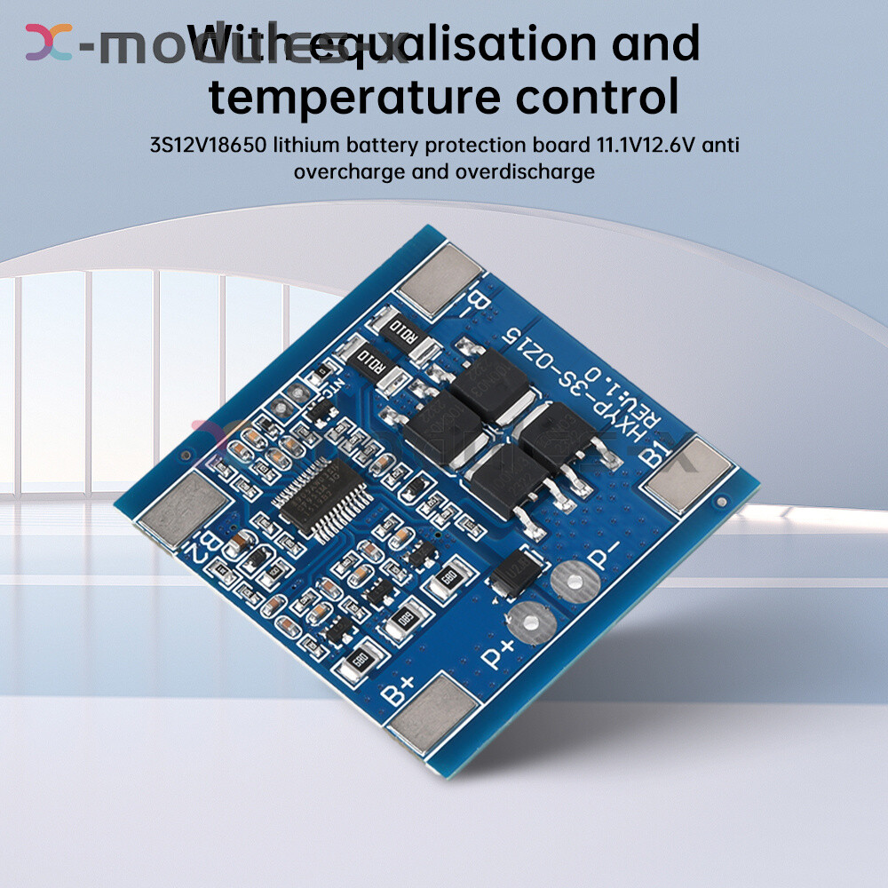 3S 12V 15/20/25/30A 18650 Li-ion Battery Protection Board 11.1V 12.6V Balanced