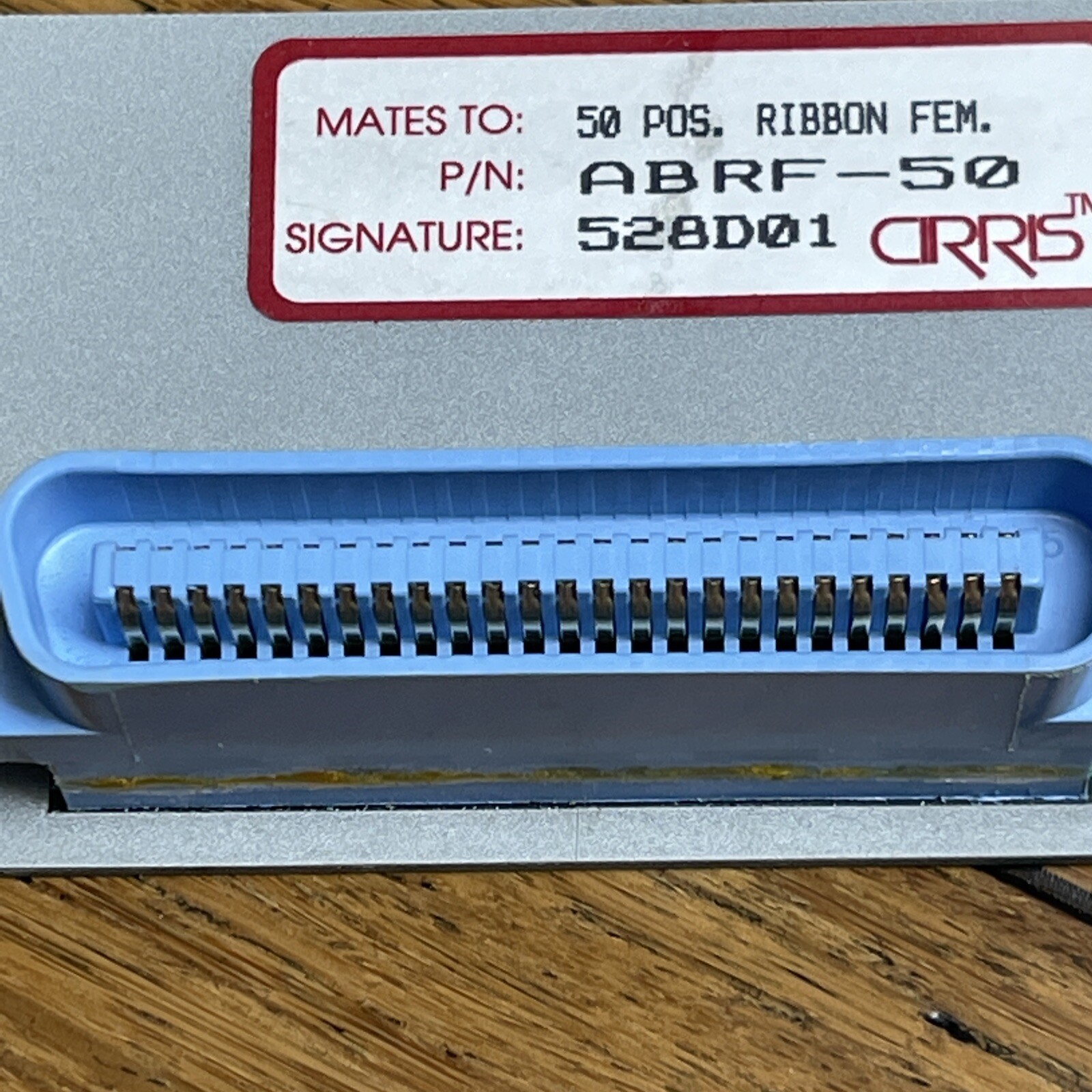 Cirris Systems ABRF-50 528D01 Mates 50 Pos F Continuity Tester Adapter Board JD