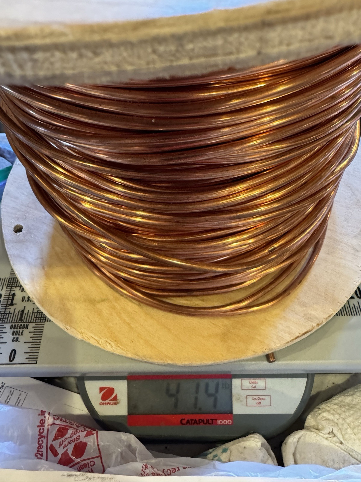 BARE COPPER 6 AWG 500′ FEET SOFT ANNEALED GROUND WIRE SOLID