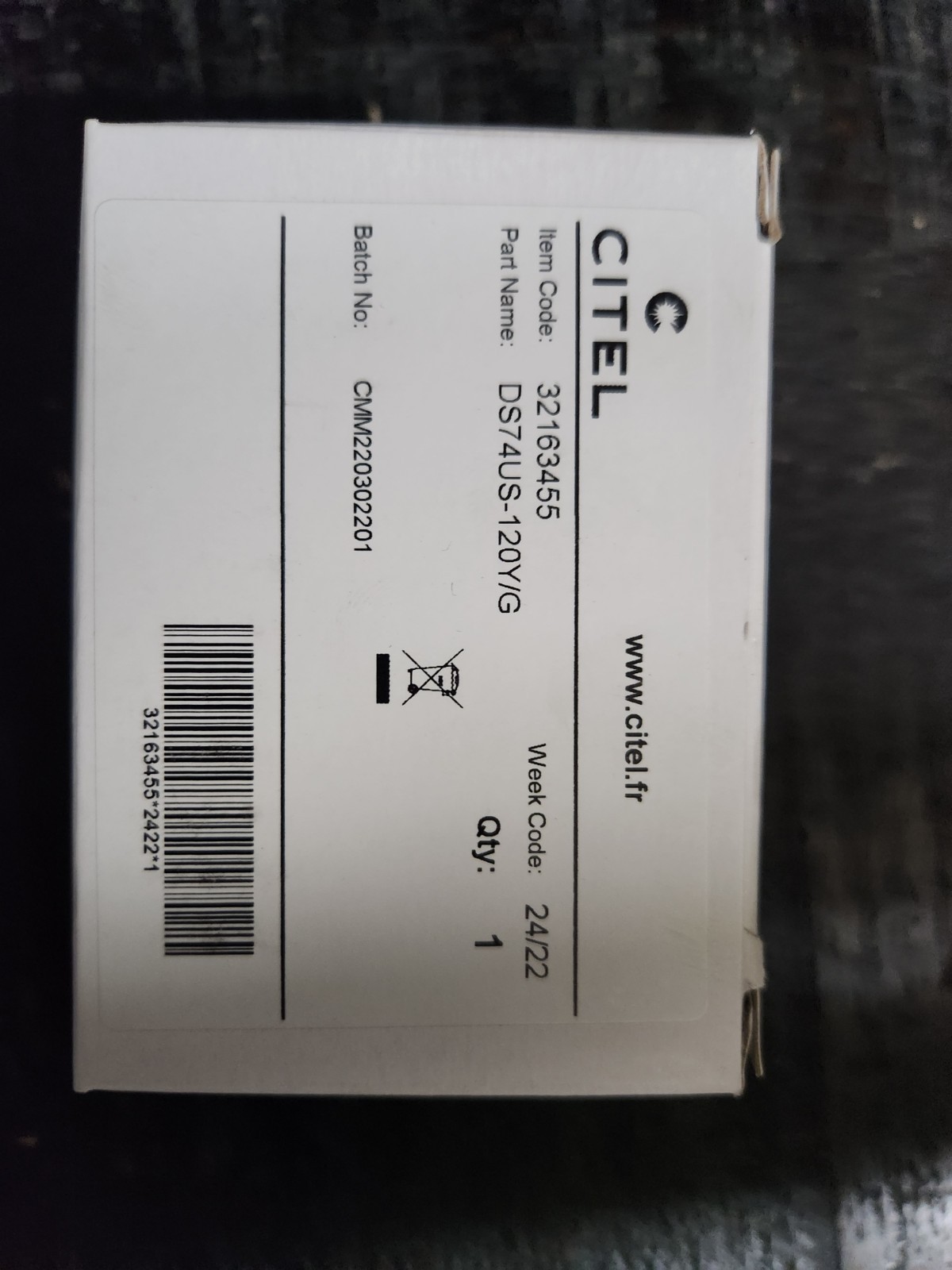CITEL DS74US-120Y/G / DS74US120YG (NEW IN BOX) Offers considered.