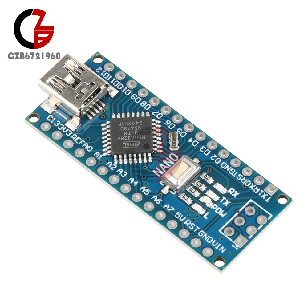 1-10pcs NANO V3.0 ATMEGA328P Micro-Controller MINI USB CH340C Board For Arduino