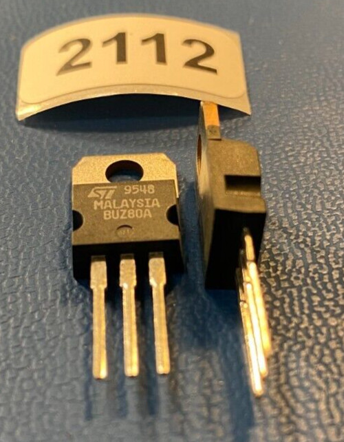 ST 9548 Malaysia BUZ80A MOSFET N-CH 800V 3.6A TO220AB IC’s