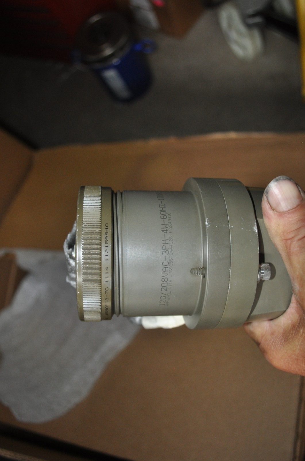 Military Generator Power Cable 50FT 100A Carol Super Vu-Tron 6150-01-220-5586