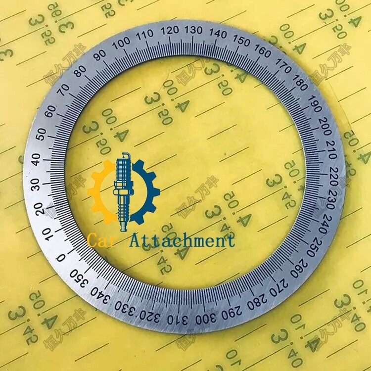 1PC 110x80x1 A026 Dial 360 Degree Disc Index Ring Disc Metal Tool