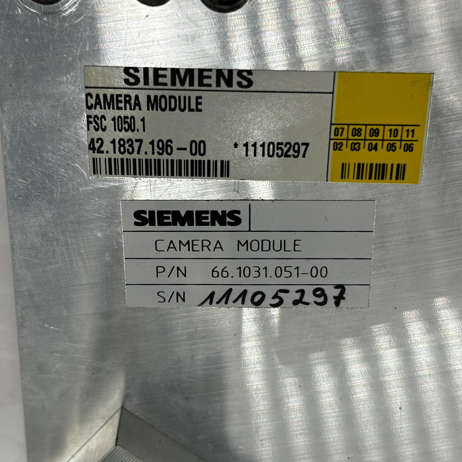 DALSA HS-40-04K40 LINE SCAN SIEMENS HEAD 66.1031.098-01 CAMERA MODULE CCD🎯