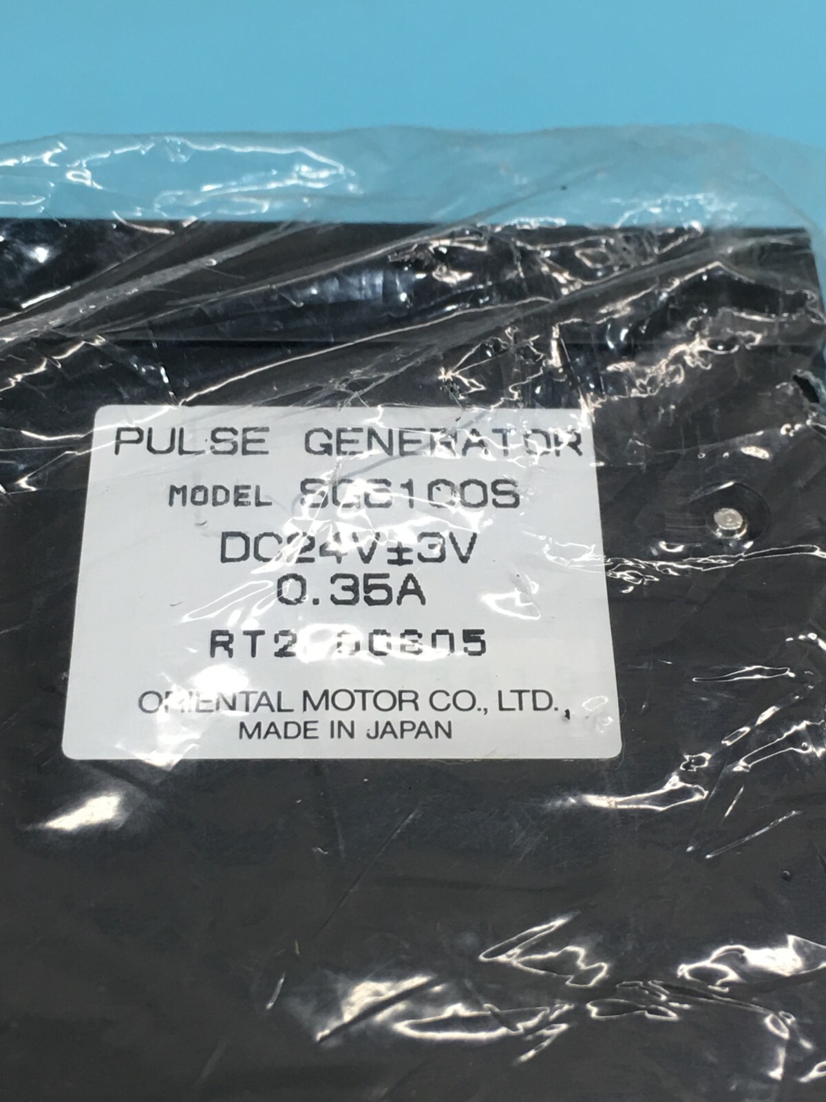 ORIENTAL MOTOR SG6100S SUPER VEXTA DRIVER PULSE GENERATOR, 132870