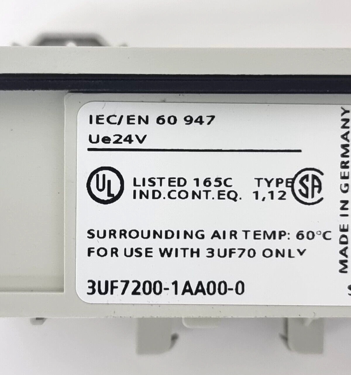 SIEMENS SIMOCODE PRO 3UF7200-1AA00-0 Operator Unit