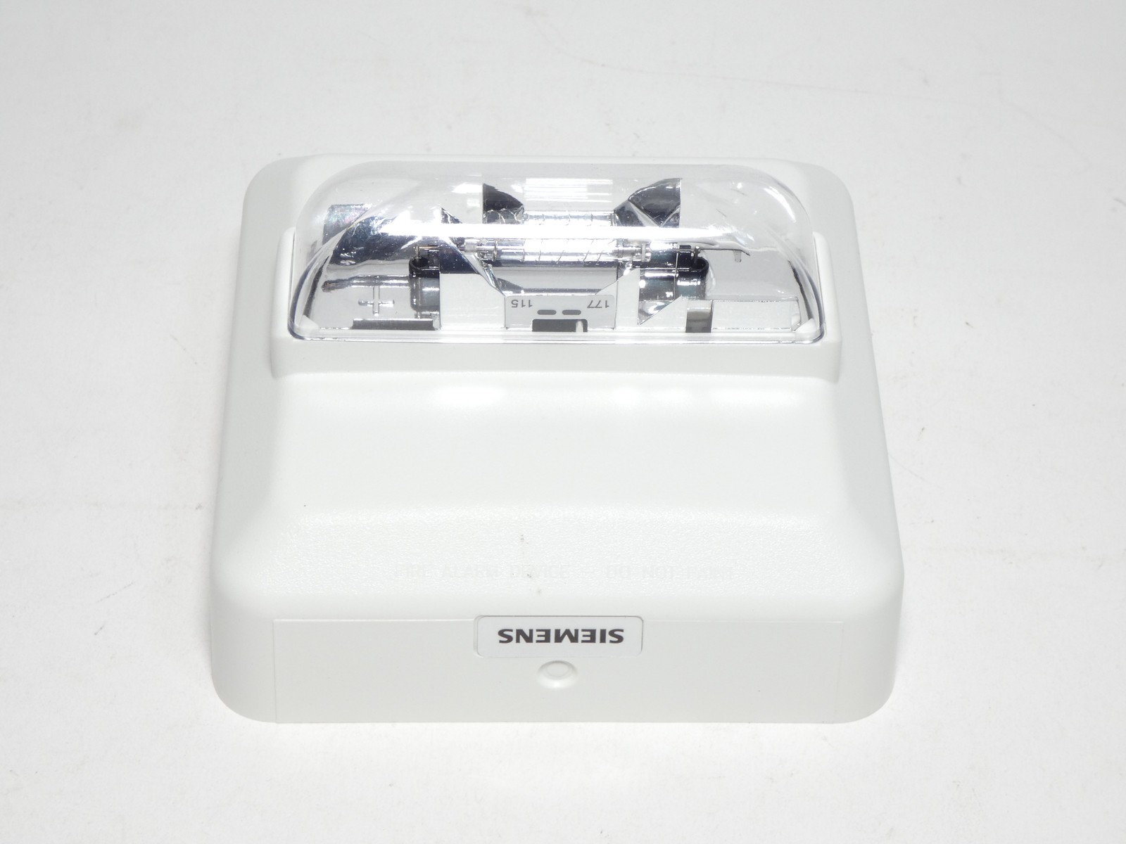 Siemens 500-636168 ZH-HMC-CW Ceiling-Mounted Fire Alarm Horn Strobe – NEW Sur…