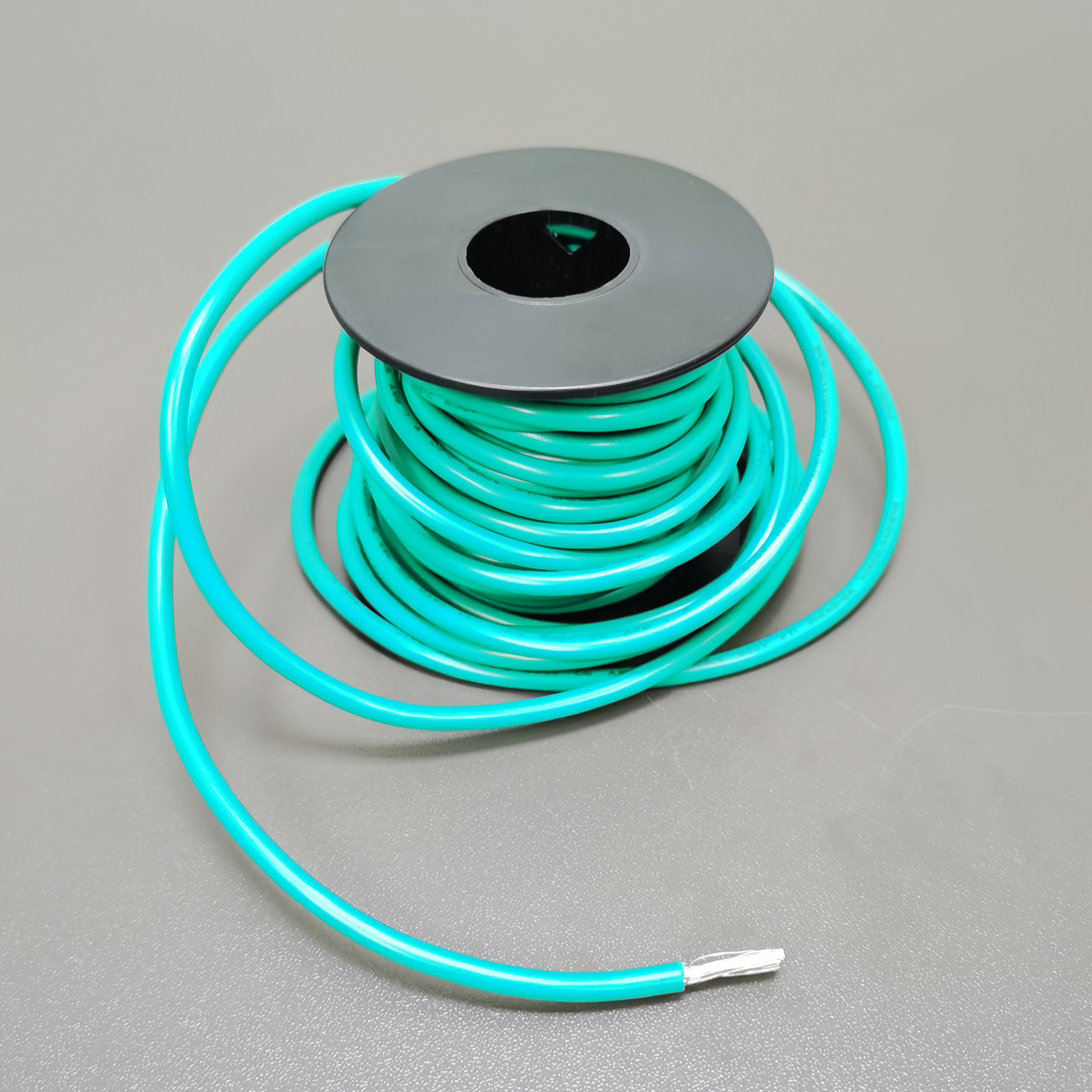 12AWG Tinned Copper Wire (Green), 26.25Ft Flexible 65-Stranded Electrical Wire