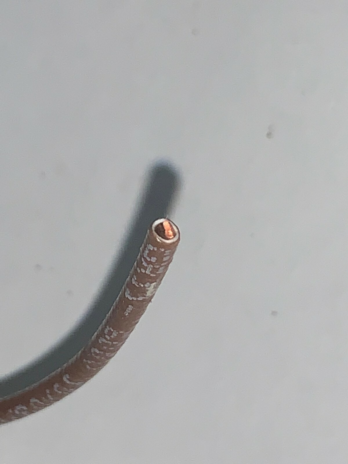 UNBRANDED WIRE, E194031, 12 AWG, SOLID COPPER, BROWN, THHN/THWN-2, 600V, 200′