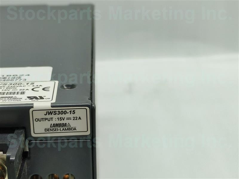 Densei-Lambda JWS300-15 JWS30015 Power Supply 100-240VAC 4.4A 50/60Hz 15V 22A