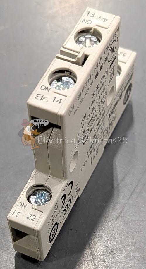 New Allen Bradley 194E-A-P11 Aux Contact Block 1NO/1NC – Base Mount – Free Ship