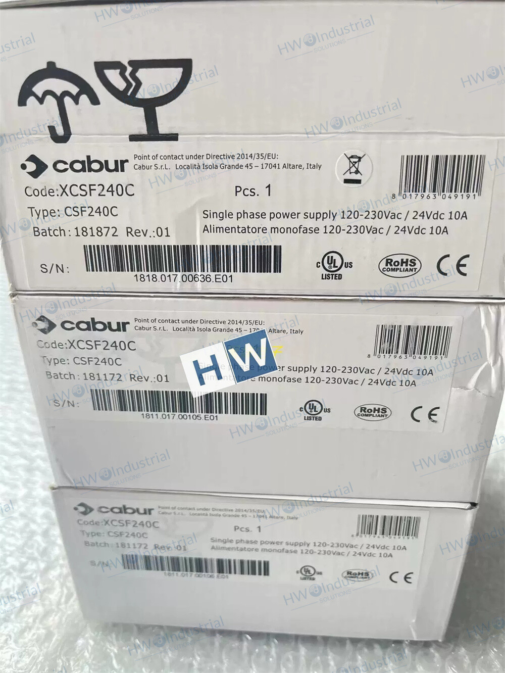 1/piece XCSF240C Rail Switch Power Supply