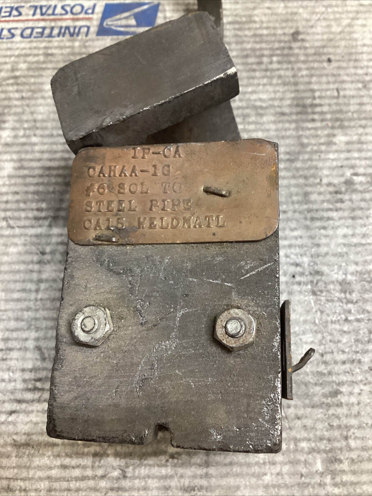ERICO CADWELD IP-CA CAHAA1G MOLD #6 SOL RUN & TAP ATL #CA15 CART ED4U 4066
