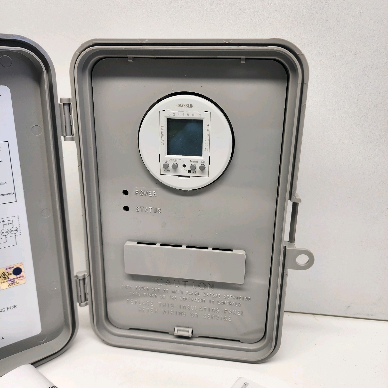 INTERMATIC GRASSLIN LED OUTDOOR DIGITAL TIMER GM40AVE 3R 120/277V