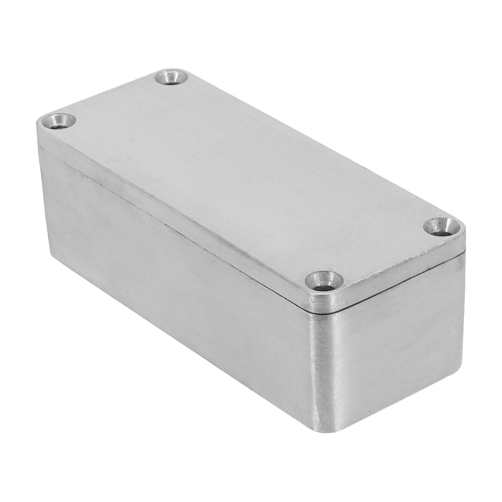 Silver Aluminum Box for Electric Instruments Industrial Metal Enclosure