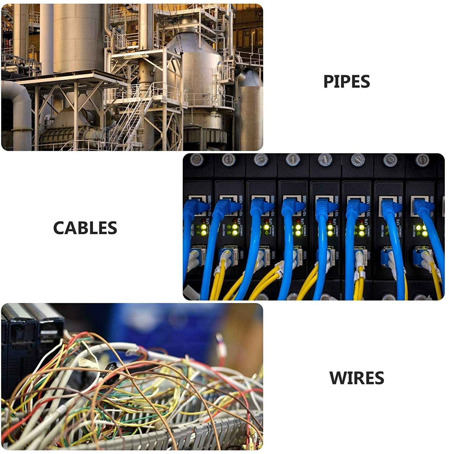 Automotive Split Cable Sleeves Flexible Wire Conduit,Wire casing 12&32Feet Lot