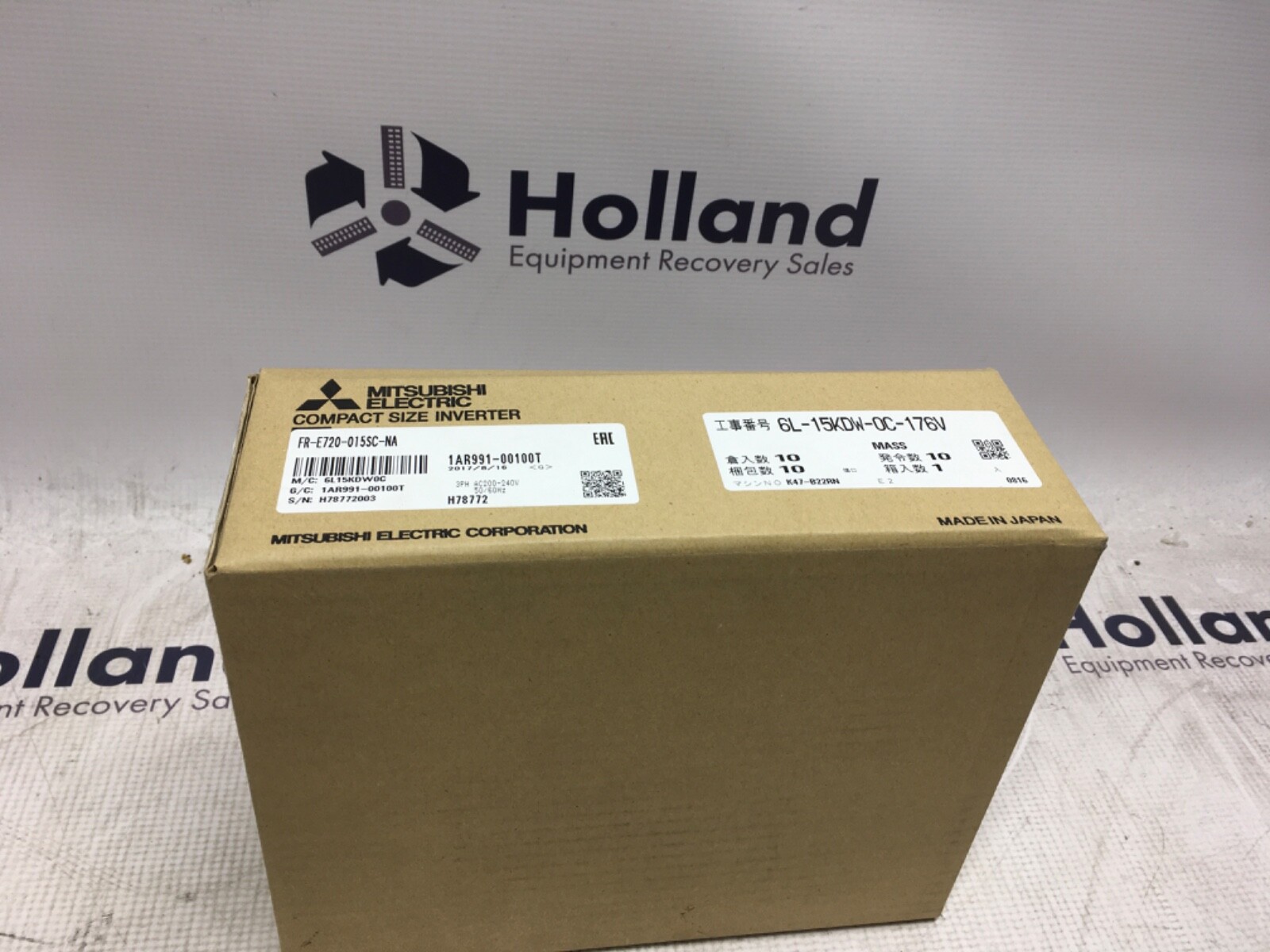 Mitsubishi Electric Compact Size Inverter, FR-E720-015SC-NA, NOS, LG-2869