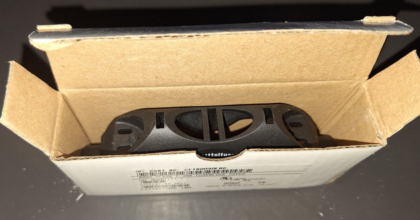 LFT600303C, POWR-GARD Fuse Block, With Fuse Block Covers, LFT60030FBC