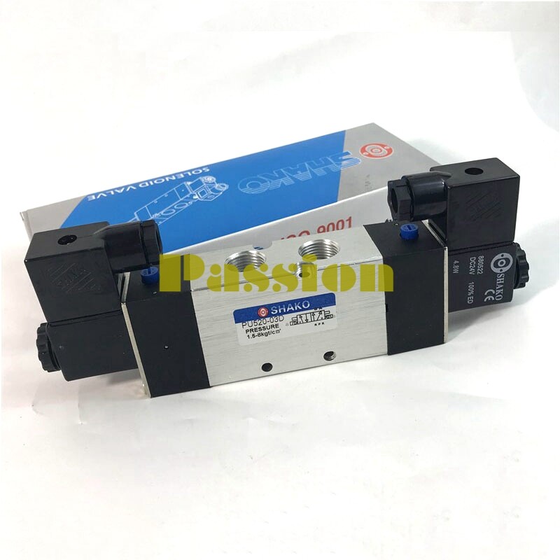 ONE NEW SHAKO PU520-03D solenoid valve DC24V/AC220V