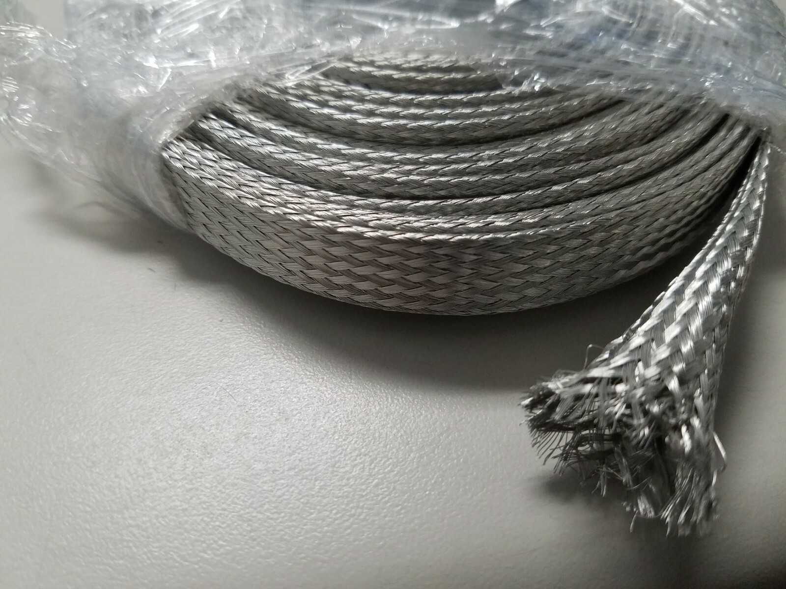 100 FEET 1/2 BRAIDED GROUND STRAP GROUNDING TINNED COPPER TUBULAR BRAID USA