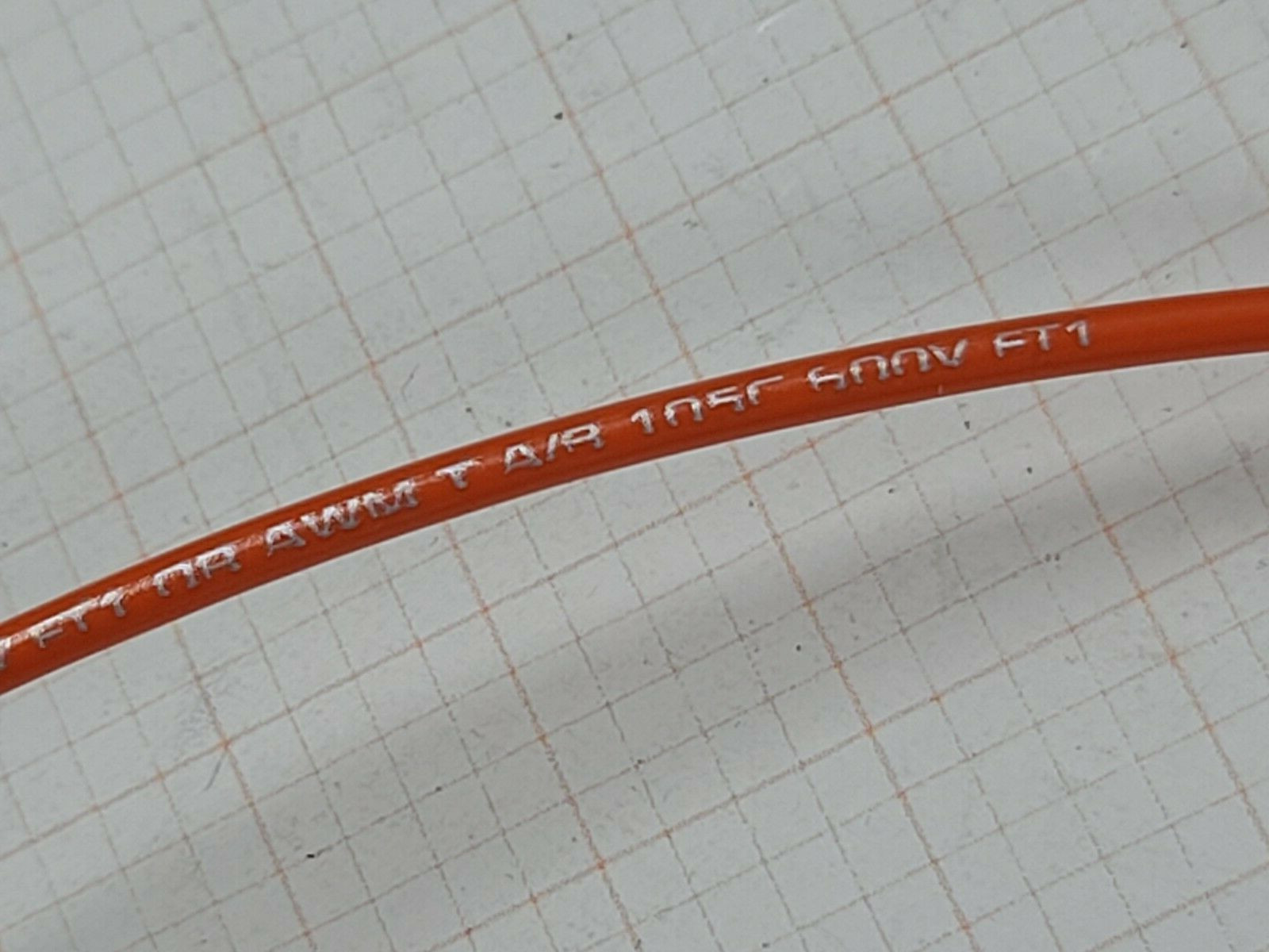 Southwire #18awg Stranded Bare Copper UL-1015/1230/1032 HookUp Wire Orange/100ft
