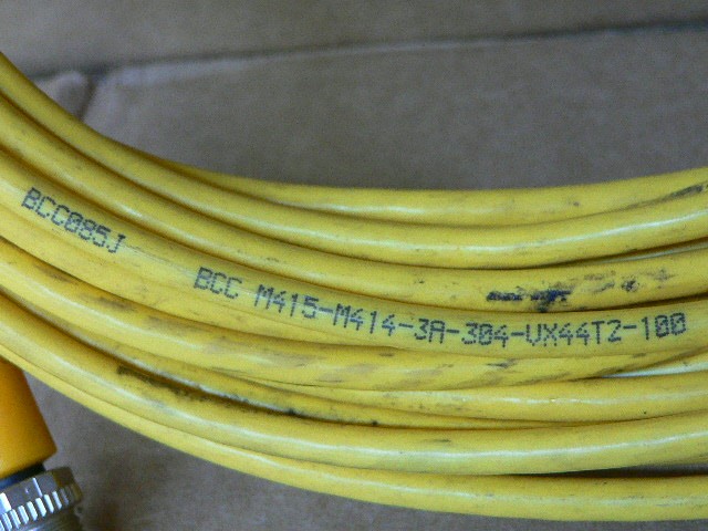 Balluff Bcc M415-M414-3A-304-Vx44t2-100, Bcc085j Double-Ended Cordset