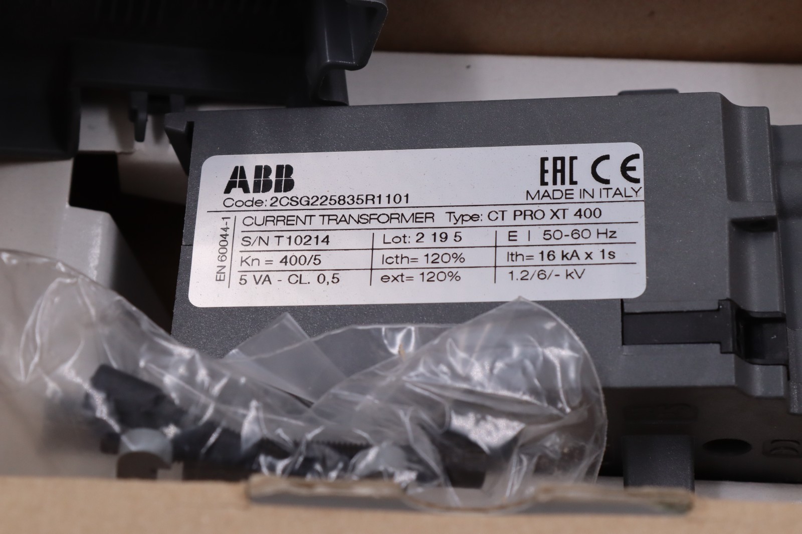 ABB CT PRO XT 400 MADE IN ITALY