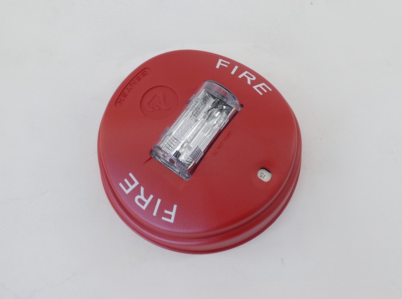 Gentex GCS24CR Ceiling-Mount Fire Alarm Strobe 24VDC Selectable Commander – N…