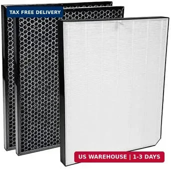 Genuine AirDoctor AD3000/3500 1 Year Replacement Filter Pack. Includes 2 Premium