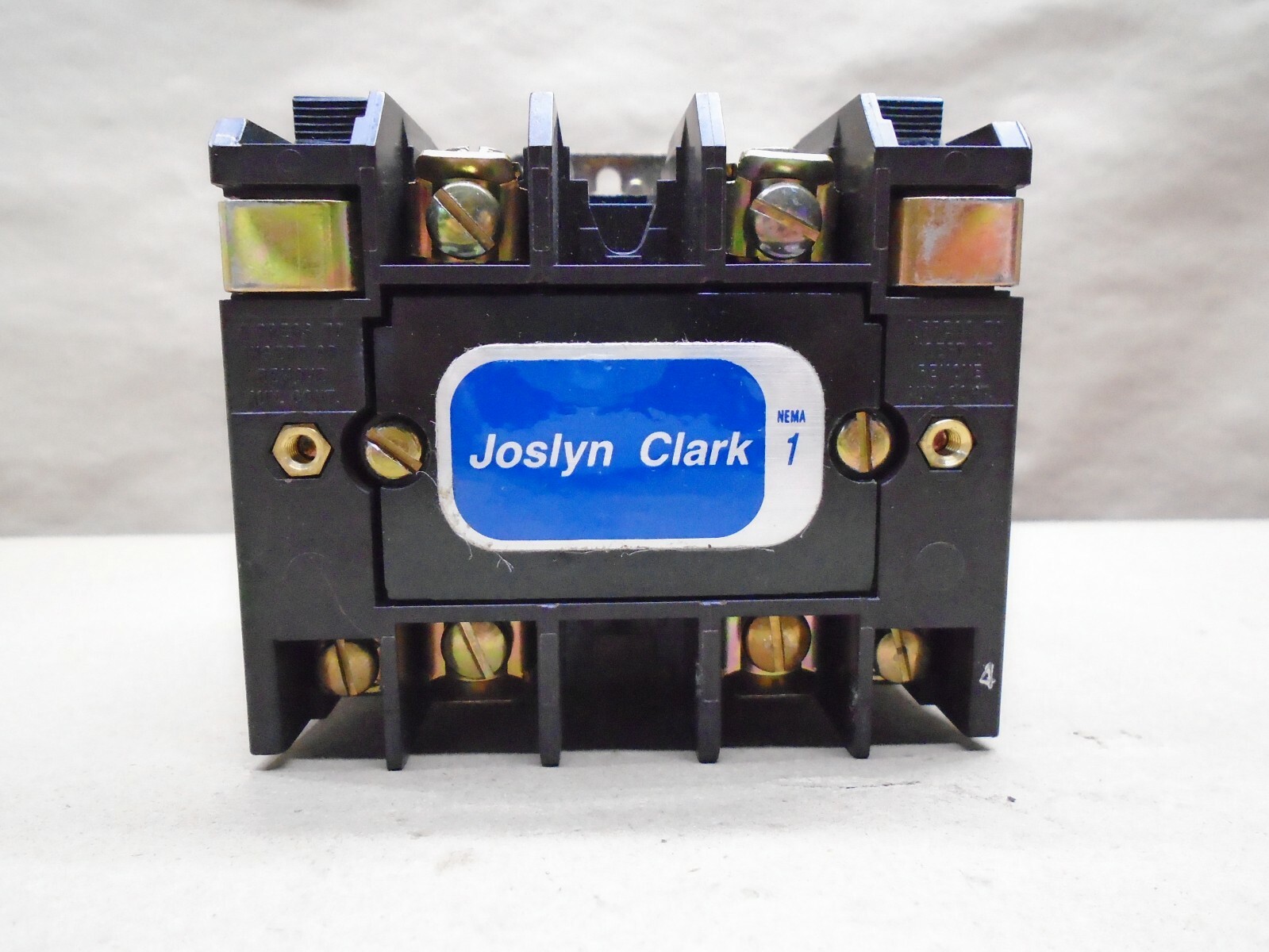NEW Joslyn Clark T77U011-76 AC Magnetic Contactor Starter Size 1 30 Amp 1 Pole