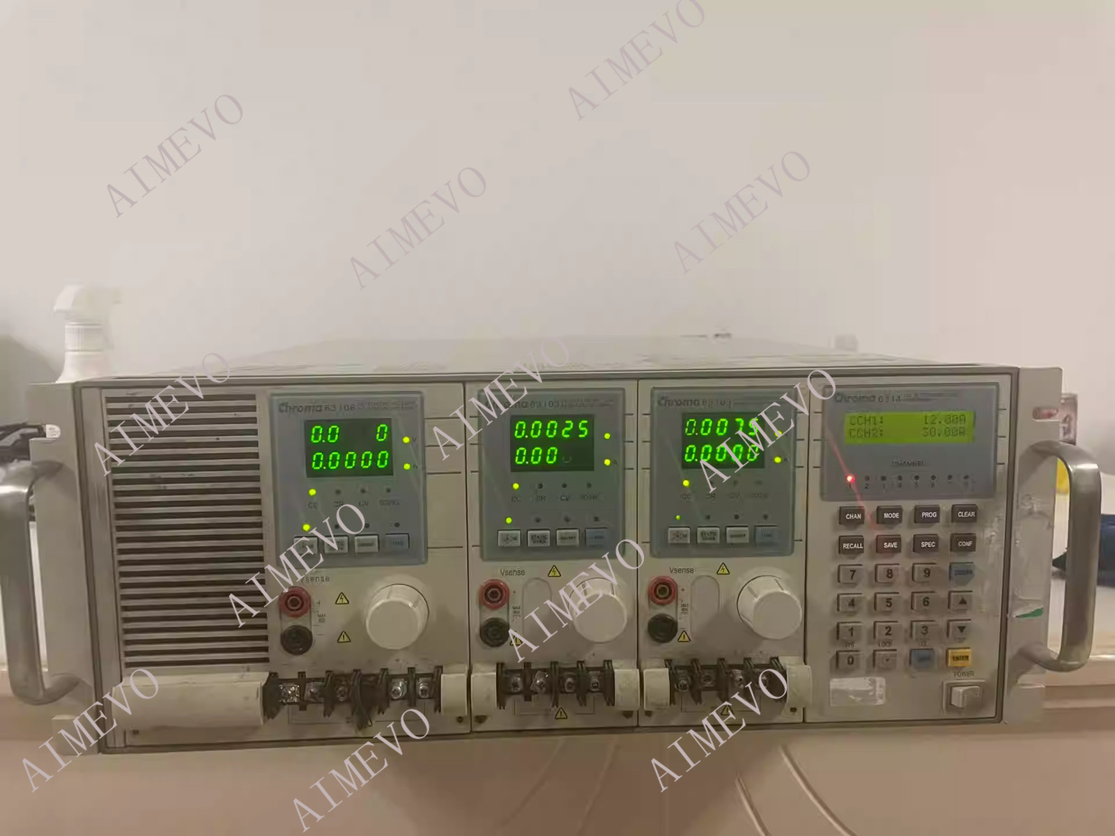 1PCS Chroma 6314 DC Electric Load Mainframe w Chroma 63103 DC Electronic Load