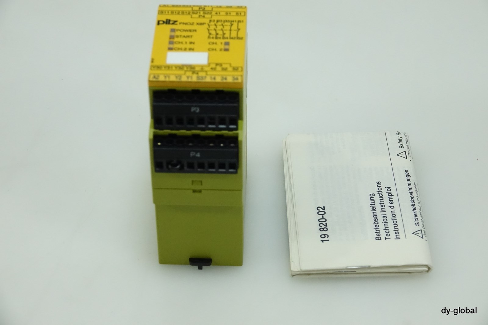 PILZ NIB X8P 230VAC 3n/o 2n/c 2so Switching unit 102093668 ELEC-I-474=7C33