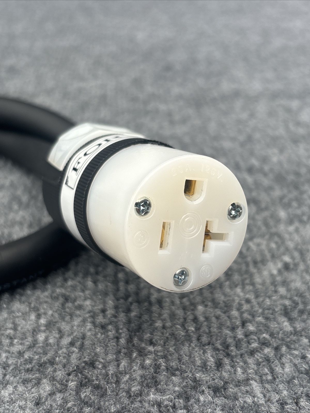 30″ Cord Set CAROL 12/3 90C SOOW cord with Hubbell HBL5369C & HBL2311 New