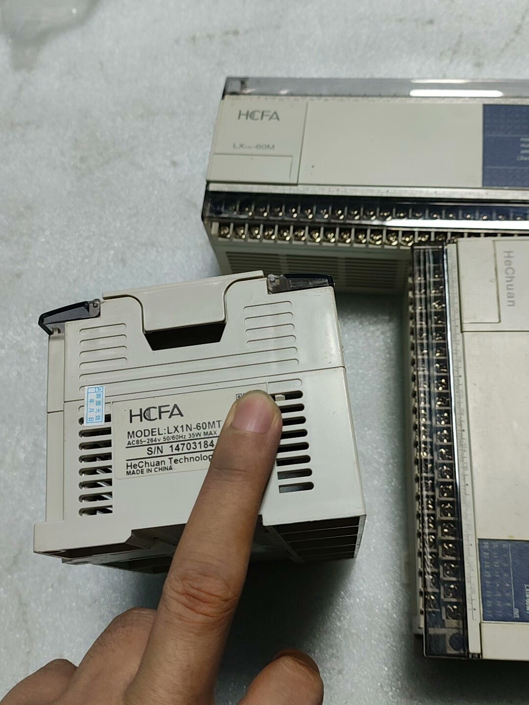 one HCFAHCFA LX1N-60MT Welcome counteroffer