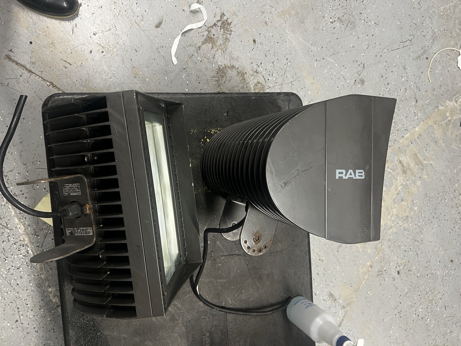 Lot Of 2 RAB LIGHTING FXLED150T LED FLOODLIGHT 30 Day War’ty COMETIC WEAR VISIBL