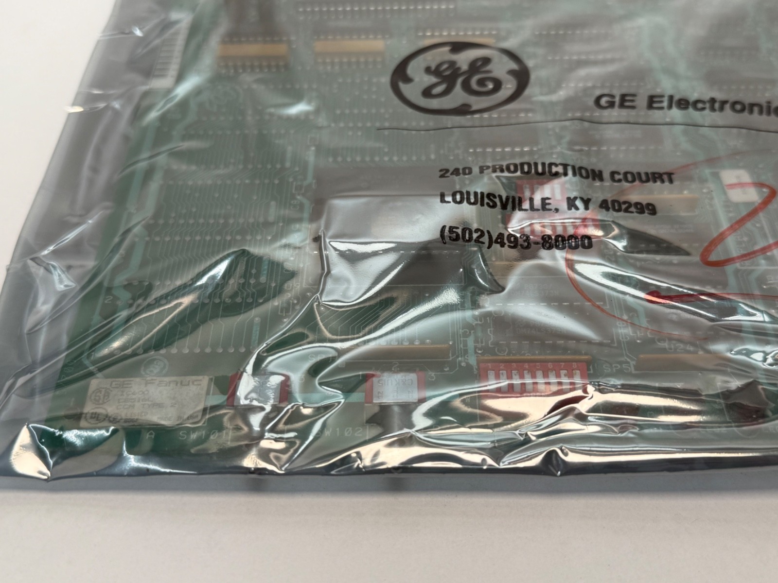 GE IC600CB516 Comm Control Type 2 I/O Module Series Six IC600CB516L