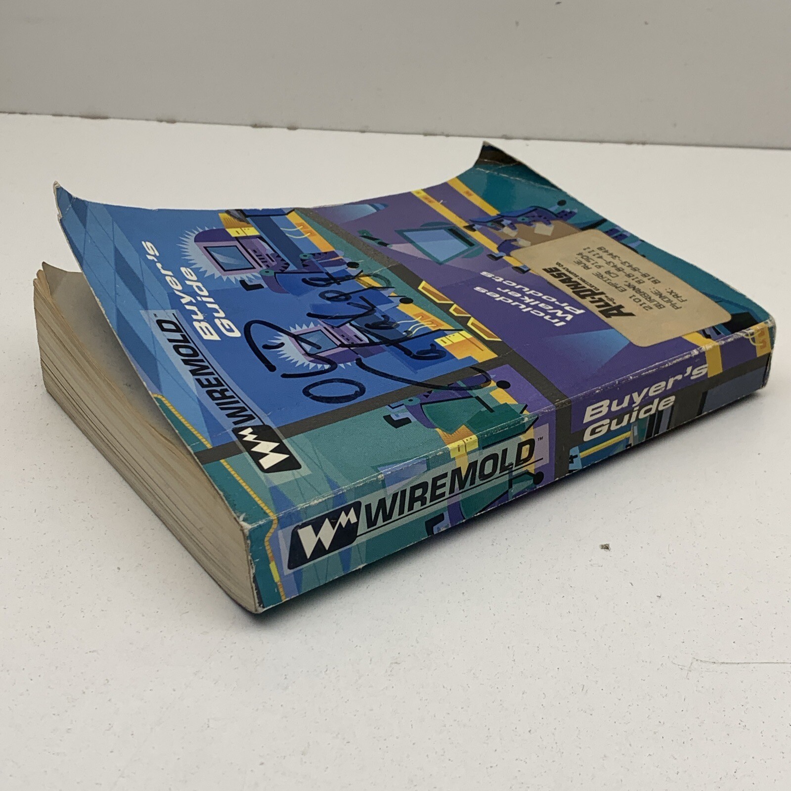 Vintage 1995 Wiremold Walker Products Buyer Guide Catalog Order Book