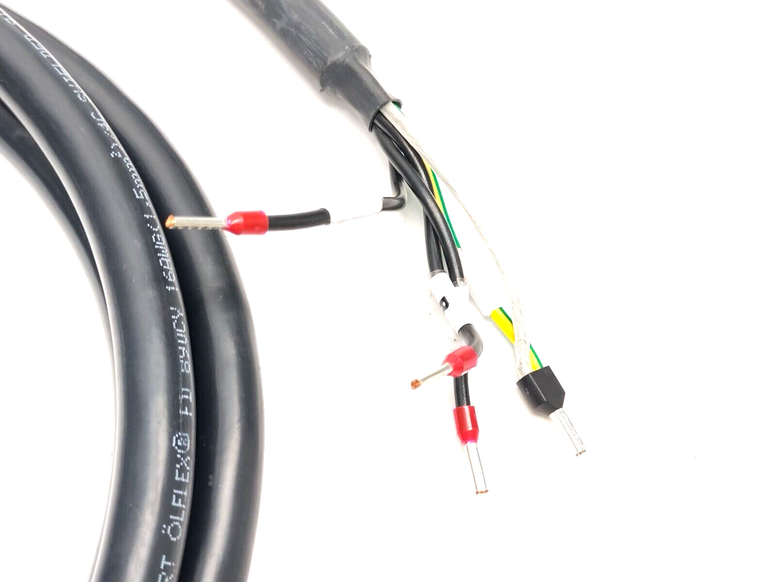 M.508.0196.400 Motor Cable, 8-Pin Amphenol 62IN-16A-16-8S-E01 Connector, 8FT