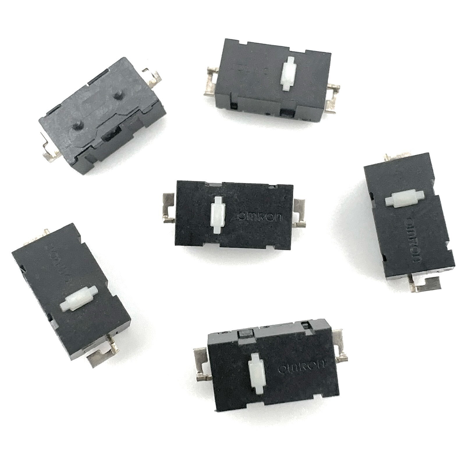 US Stock Omron D2LS-11 White Dot Micro Switch (6 Pieces)